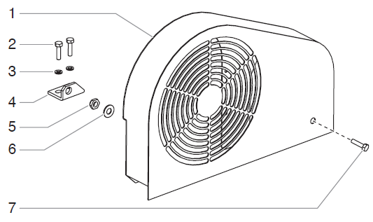 PowrLiner 6900 Belt Guard Assembly Parts